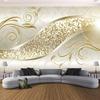 European Luxury Jewelry Diamond Floral Wallpaper Living Room Bedroom 3d Flower Mural