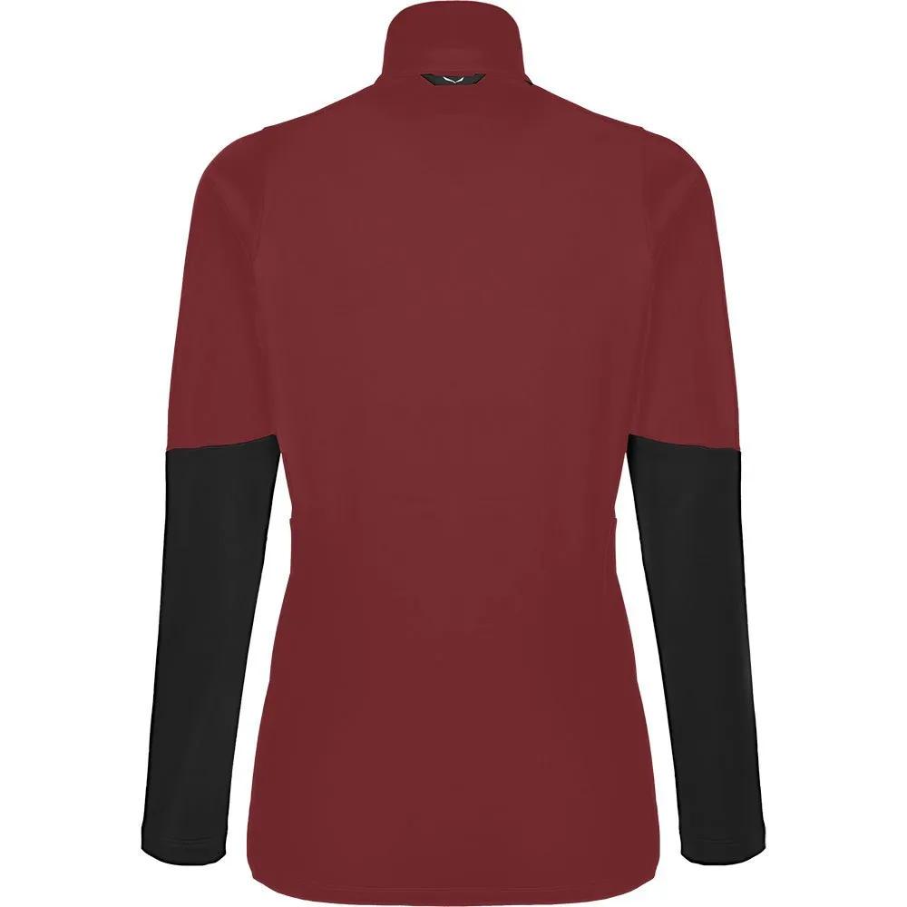 Salewa Флисовая кофта с полумолнией Puez Pullover