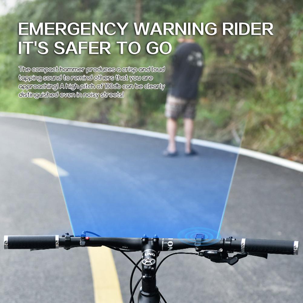 Aluminum Alloy Bicycle Bell Ring Cycling Handlebar Bell Crisp Sound Horn Outdoor Riding Mountain Bike Bell Road Bike Accessories