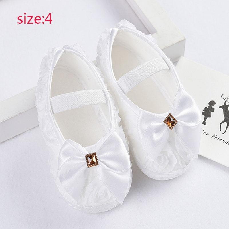 Обувь для новорожденных из шифона на резинке с цветочным узором для маленьких девочек
