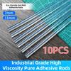 10Pcs Strong Viscosity Hot Melt Glue Sticks Transparent Glue Sticks Hot Melt Glue  Craft