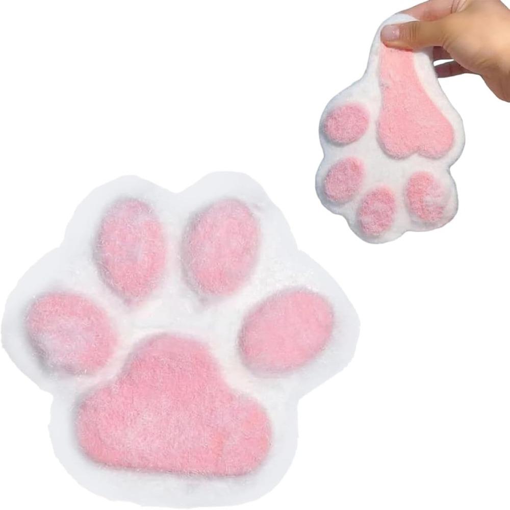 Stress Relief Cat Paw Squishy Toys Relief Relax Toys Cat Claw Squeezing Toy Giant Paw Squishy