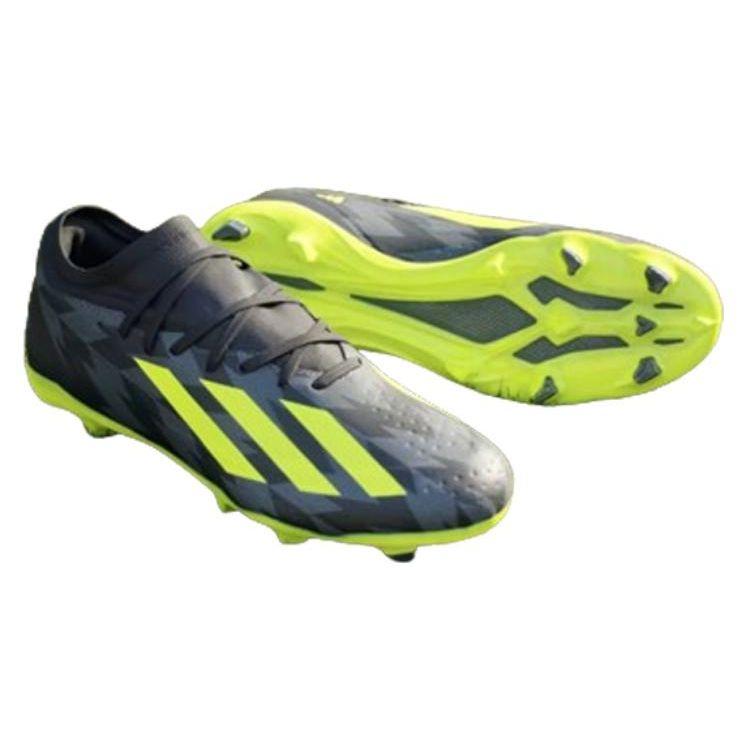 adidas Кроссовки унисекс X Crazyfast Injection.3 FG Crazycharged Pack Black Core-Black Team-Solar-Yellow IG0758