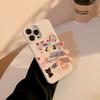 Разлагаемые Животные Подходящие для Чехла для Мобильного Телефона 14ProMax IPhone 13 Масляная Живопись Мультяшный Дудл 16 Apple 15 Милая Серия