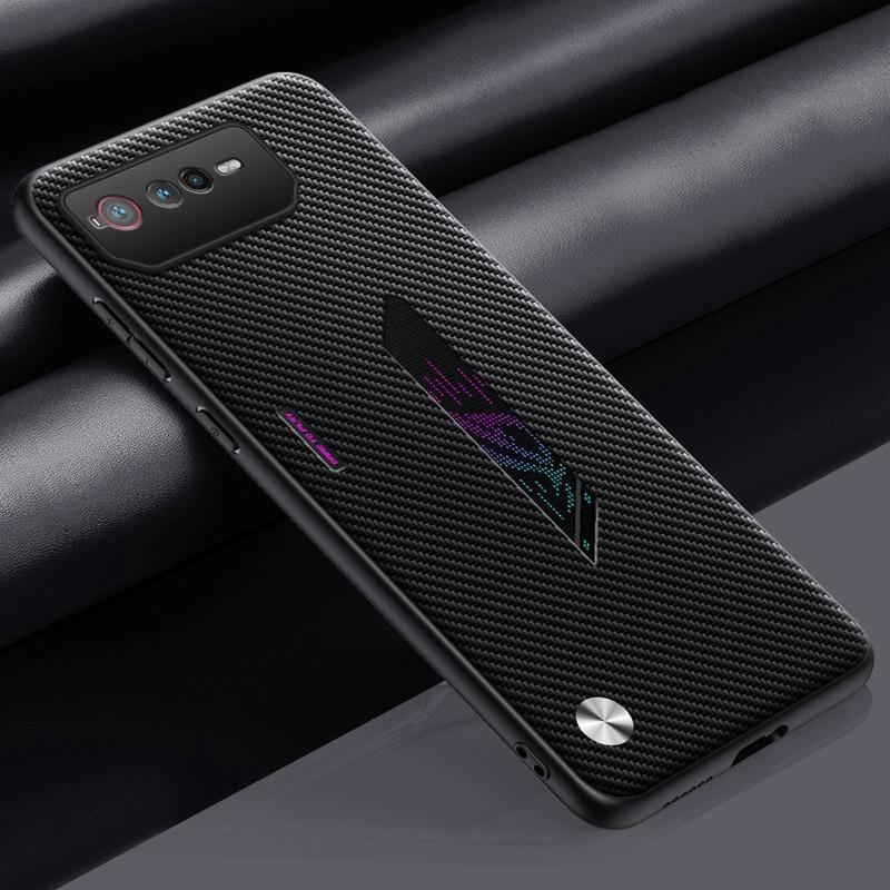 Роскошный чехол из искусственной кожи для Asus ROG Phone 6 D 6D, задняя крышка, силиконовый противоударный защитный чехол для телефона для Asus ROG Phone6 D 5G