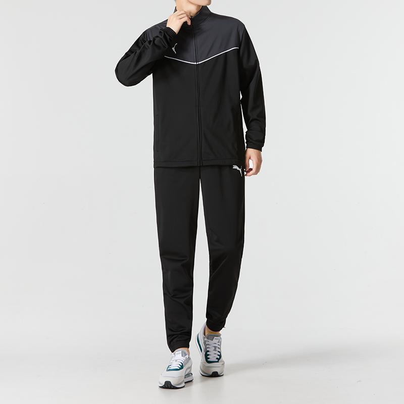 Puma Мужские спортивные костюмы Individual Rise Woven Tracksuit Черный 657534-03