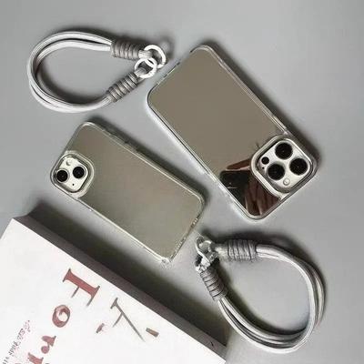 Новый чехол для телефона с зеркалом для макияжа для Infinix Hot 50i 30i 40i Smart 9 8 HD Pro Plus 7 India Plus Itel A70 P40 со шнурком, твердый чехол