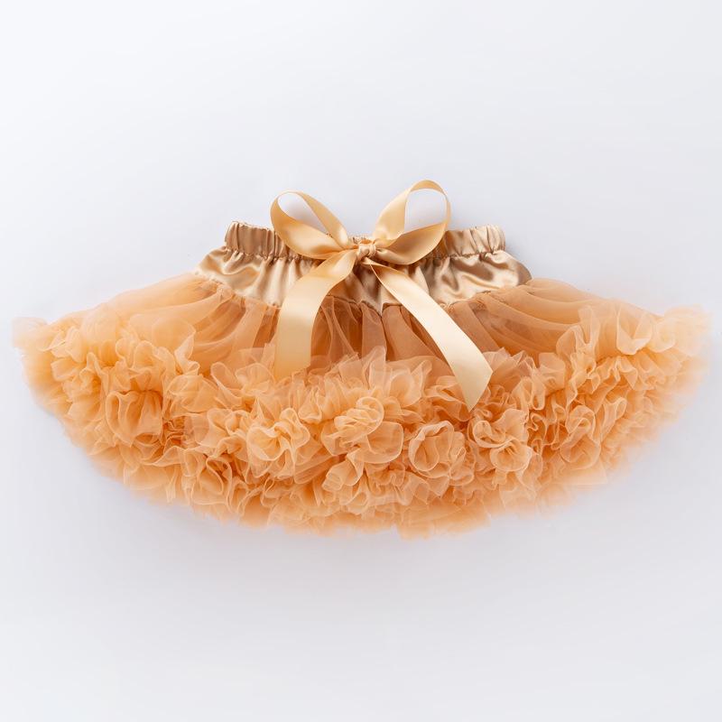 European and American Style Princess Tutu Skirt - Candy Color Mesh for Kids