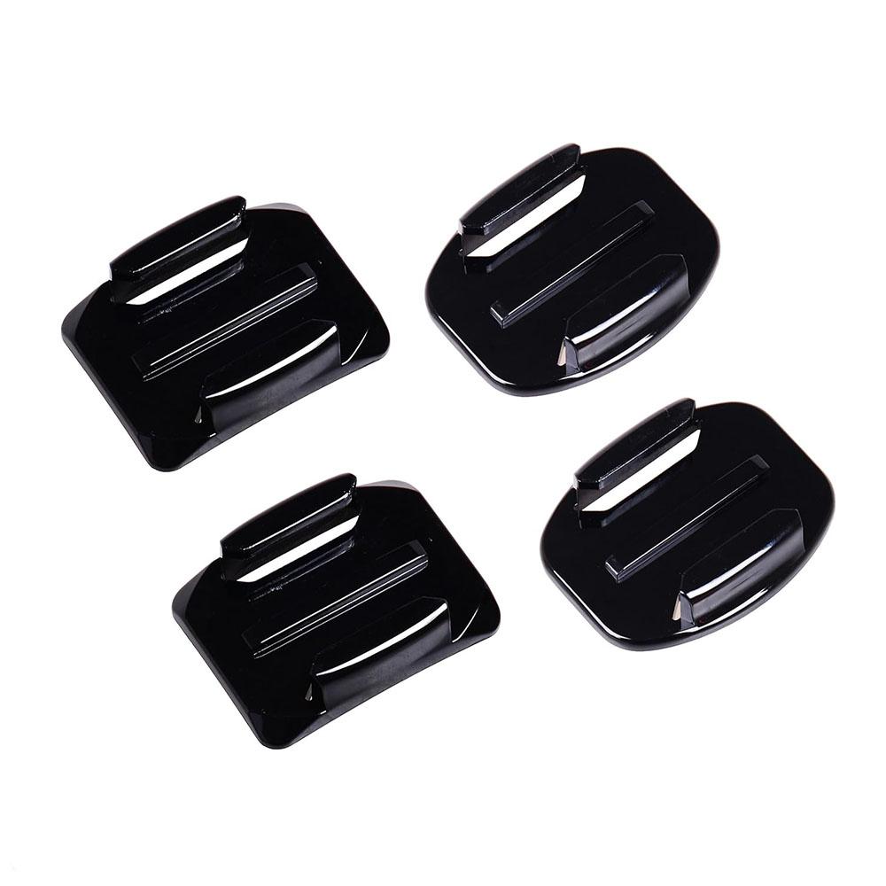 8 шт. Плоские и изогнутые клейкие площадки с липким слоем для GoPro HERO 11/10/9/8/7