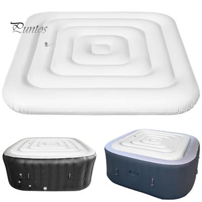 Крышка для бассейна, квадратная надувная крышка для гидромассажной ванны, водонепроницаемый пылезащитный защитный чехол для дома, на открытом воздухе