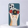 Мягкий чехол с милым рисунком Lucky Cats для iPhone 11 12 13 Mini 14 Pro Max Apple Phone Cover X XS XR SE 7 Plus 8 + 6 6S 5S Funda Coqu