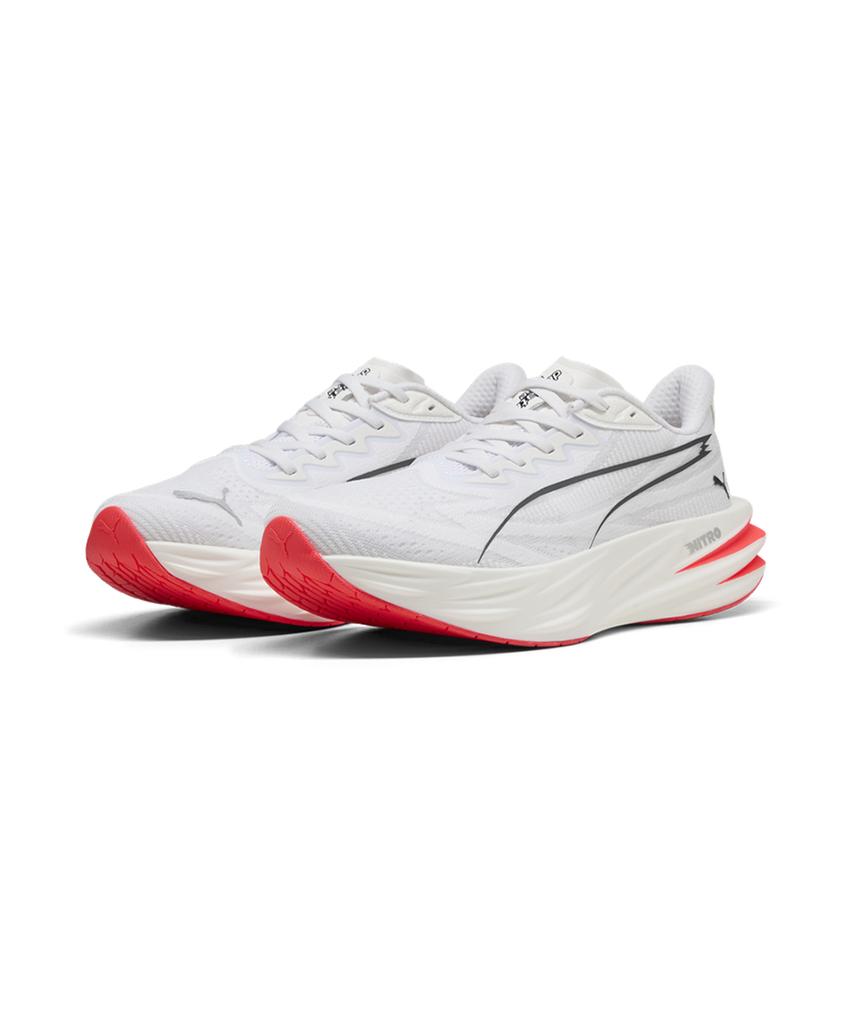 Puma Deviate Pure Nitro Women'S - White:Ultra Red / 313905-05