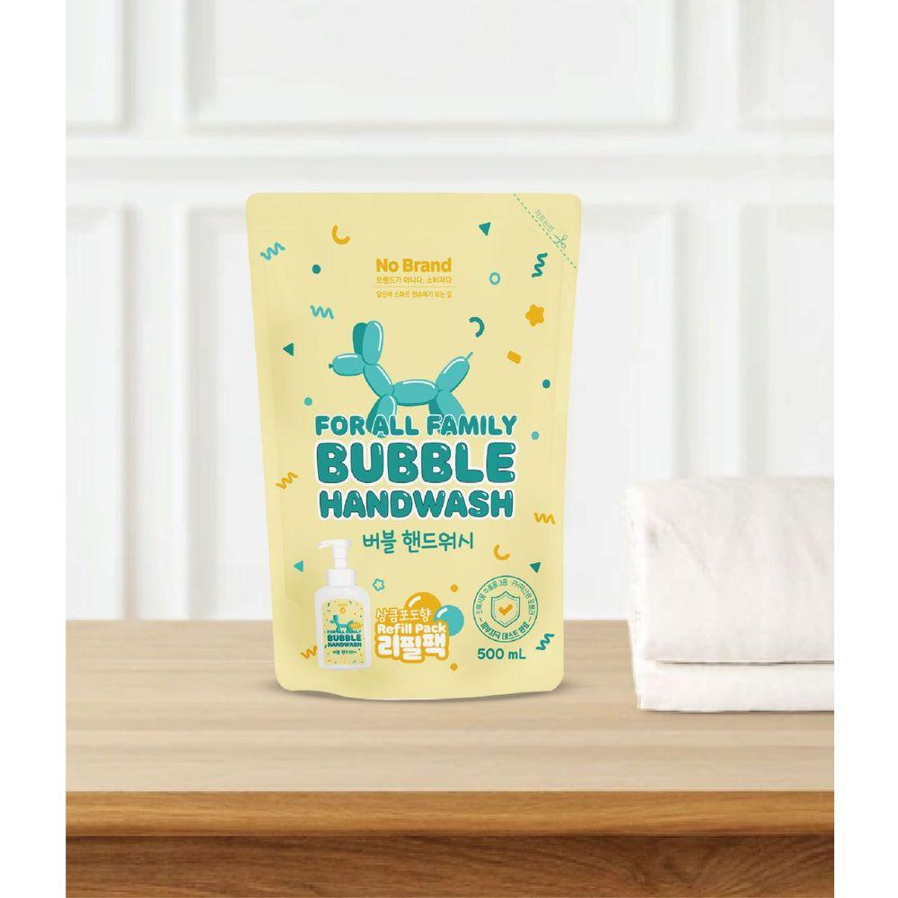 NOBRAND Bubble Hand Wash Refreshing Grape Refill 500ML