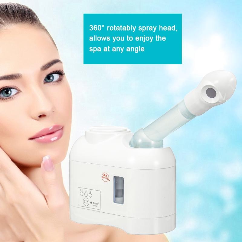 Домашний паровой аппарат для лица Использование травяного вапорайзера Арома Озон Сауна для лица Термический пар Увлажнитель Отбеливающий Увлажняющий Инструмент для ухода за кожей 220 В