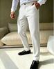 Новые мужские брюки в стиле business casual прямые брюки для работы и на каждый день универсальные однотонные брюки мужской опт