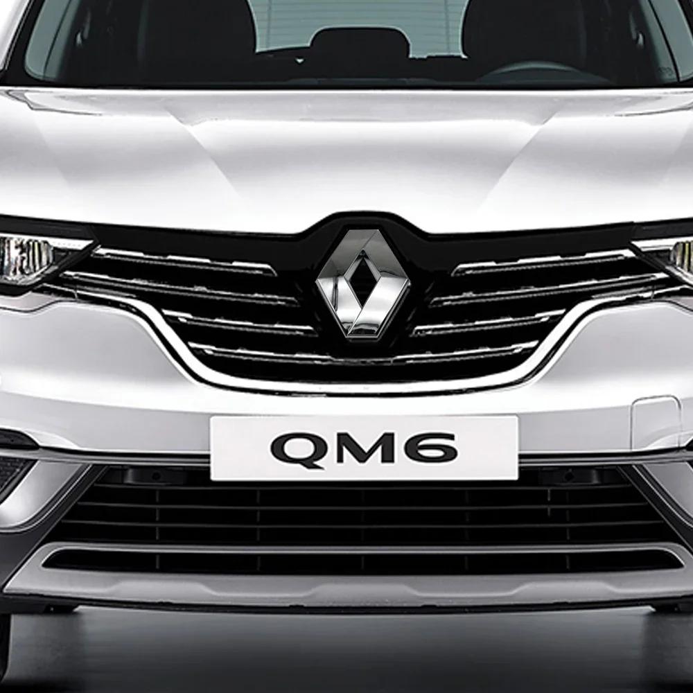 Колпаки на колеса для Renault Clio 4 Megane 3 2 Captur Trafic Logan RS Модификация автомобиля Наклейка с логотипом Решетка переднего капота Задняя Tru