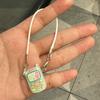 Miniature Phone/Cellphone Model For 1/6 1/8 Doll Mini Smart Phone With Lanyard Cute Doll Labubu Doll Accessories