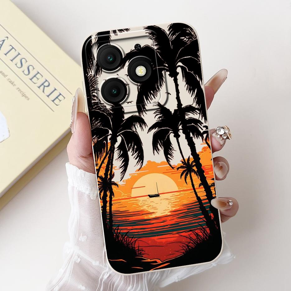 For Itel A50 Case Itel A50C Cute Fashion Cartoon Cover Soft TPU Phone Case For Itel A50C A 50 ItelA50 C Back Cover Fundas Bumper