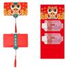 National Trend Folding Red Envelope Cartoon Snake Year Red Packet 2025 New Year Packet  Party Gifts