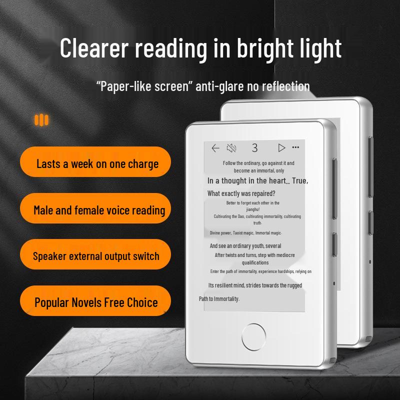 E-Ink MP3 Читалка для Даньмэй Романов: Портативный E-Paper ридер и музыкальный плеер для студентов