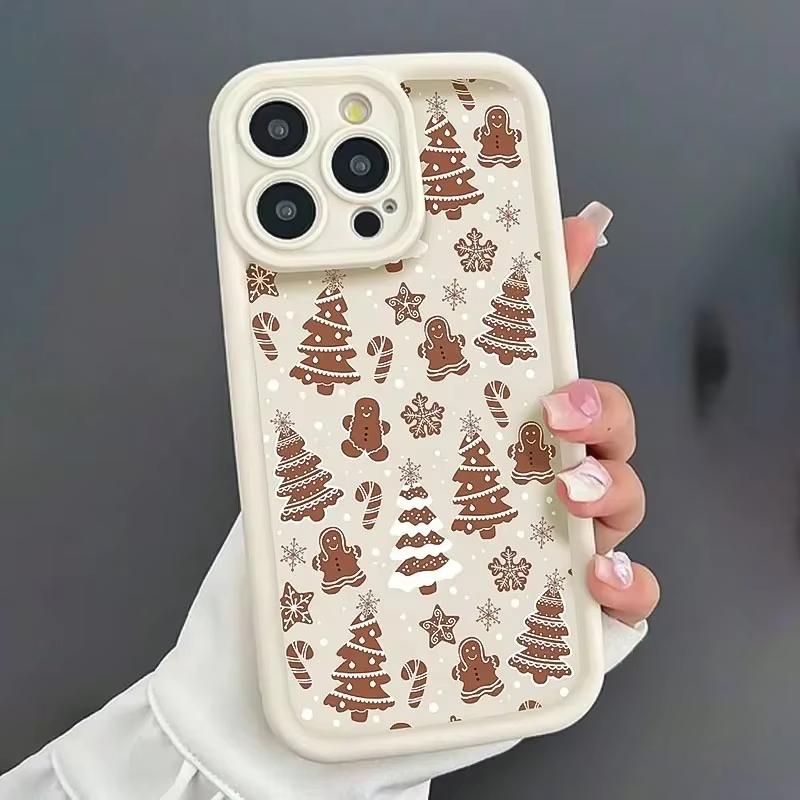 Милый чехол для телефона с рождественской елкой и снежинками для Xiaomi Redmi Note 14 13 12 11 Pro Plus 4G 5G 12S 11S 10S 10 9 9S 8 14C 13C