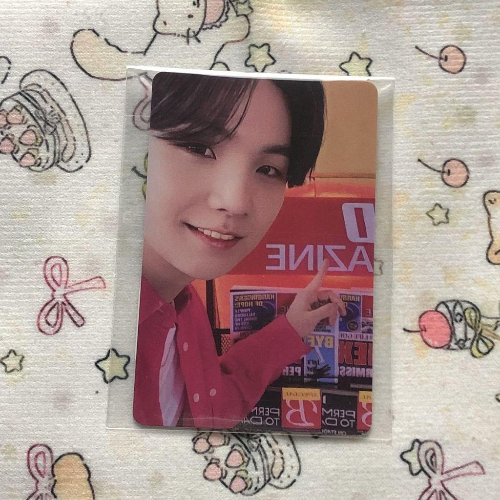 [Б/У] Юнги P.T.D СЦЕНА-СЕУЛ ГЛОБАЛ BTS Торговая карта