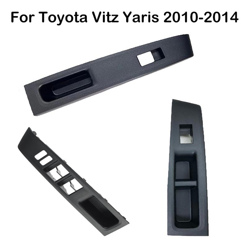 For Toyota For Vitz For Yaris 2010-2014 ABS Car Window Glass Lift Switch Button Panel Trim Cover Stickers Front Left/right