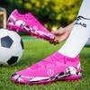 Massk. Coco New Boys and Girls Football Shoes Students Adult AG Spikes Grass Training Shoes