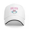 SheHer Pronouns Trans Pawprint Baseball Cap Horse Hat Brand Unisex Cap Winter Hats For Unisex Fishing Caps Unisex Unisexs Caps WoUnisexs