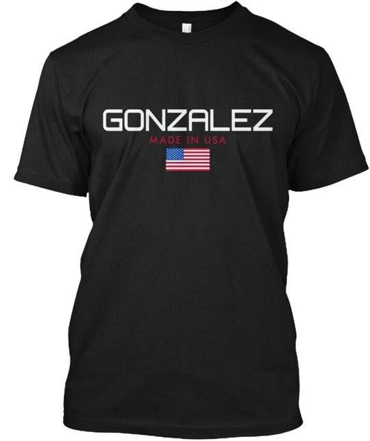 Gonzalez Made In Usa T shirt in the USA Size S to 5XL