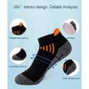 10 Pairs Unisex Men Women's Functional Sports Socks Towel Sole Non-slip Color Blocking Breathable Running Socks Lot