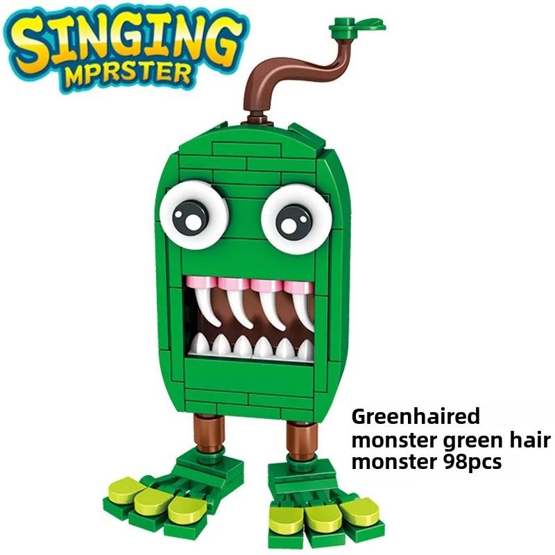 Конструктор My Singing Monster Мультяшная Музыкальная Развивающая Игра Строительные Блоки DIY Игрушка Детский Взрослый Подарок на День Рождения Рождество
