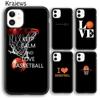Krajews Sport Love Basketball Texture Soft Phone Case For iPhone 14 5 6s 7 8 Plus X XR XS 11 12 13 Pro Max Samsung S21 S22 Ultra