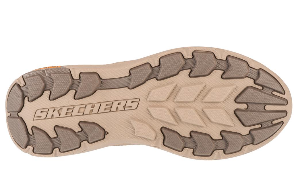 Skechers Слипоны: Поллард - Осгуд, Мужские коричневые кроссовки