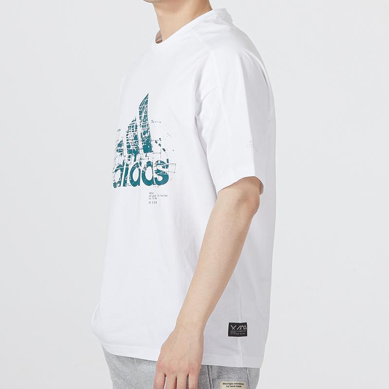 New Adidas T Shirts Men White HD0050