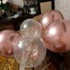25 шт. Шары цвета розового золота, смешанные, 10 15 16 18 20 21 25 30 35 40 50-й День Рождения, Украшения для вечеринки, День Рождения Женщины, Юбилей, Декор 5