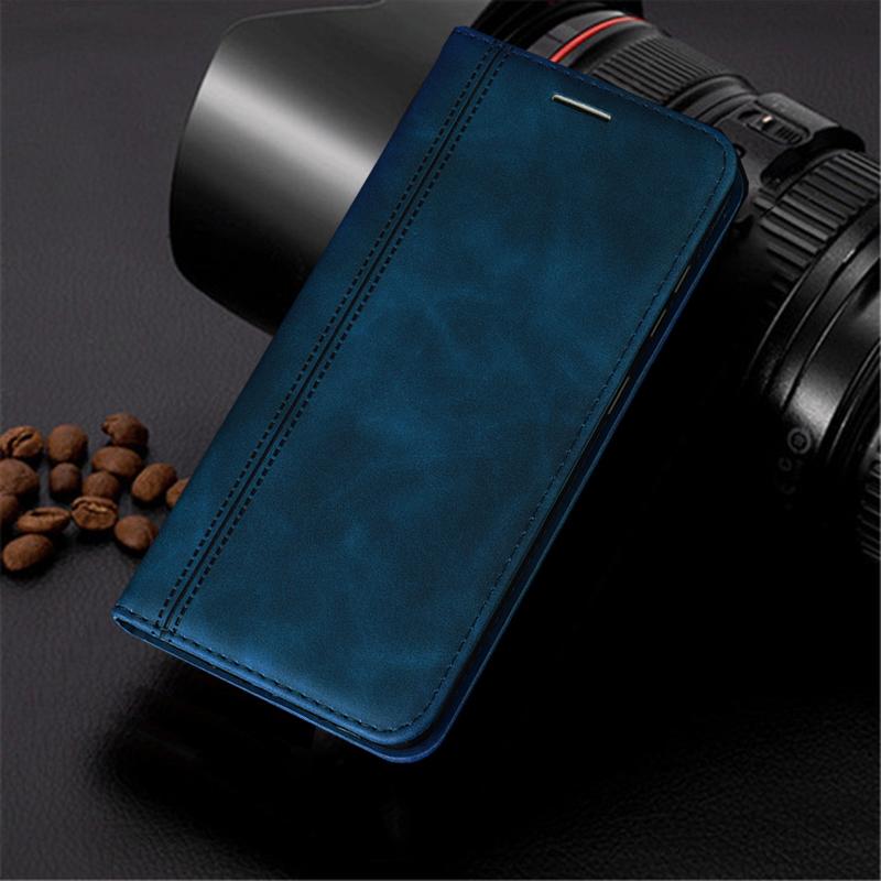 Флип кожаный чехол-книжка для Vivo Y31 Y33S Y21 Y21S Y51 Y15S Y01 Y55 Y76 5G Y19 Y83 Y81 Y91 Y30 Y50 V11 V15 V21 V17 V19, чехол-кошелек для телефона