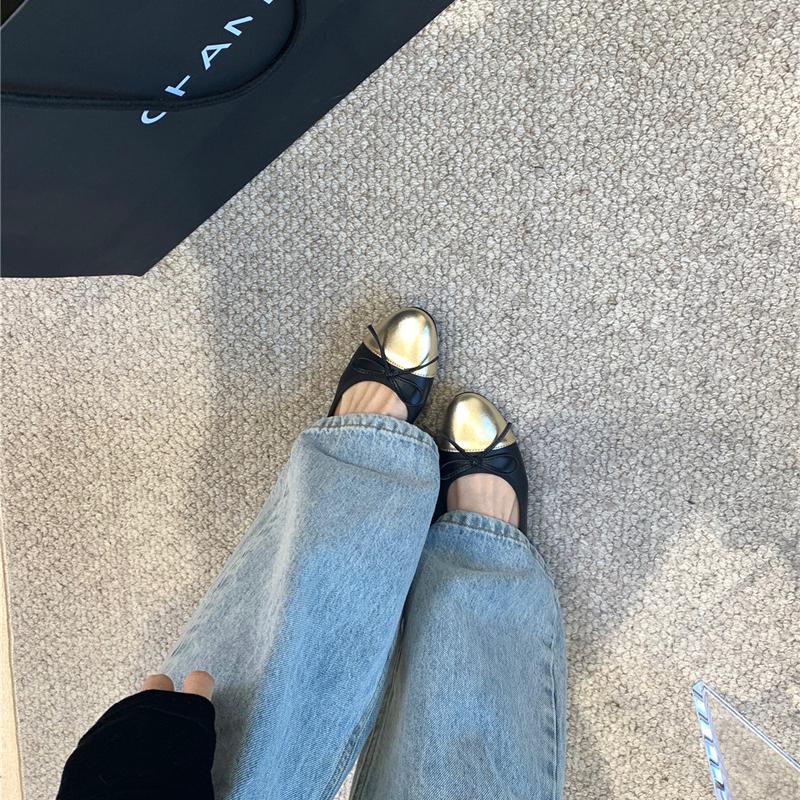 Новые женские туфли-лоферы с бабочкой и узлом-бабочкой, модные неглубокие туфли без застежек, удобные женские туфли на плоской подошве с мягкой подошвой, весенние женские туфли-лоферы