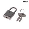 1Set Rectangle Padlock Luggage Hardware Lock W/Lock For Diary Book Jewelry Box