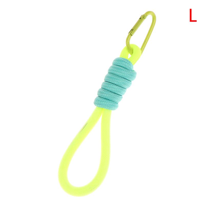1PC Phone Strap Lanyard Fluorescent Color Mesh Landyard For Bags Braided Strips Keycord Hanging Trousers Accessories Keychain