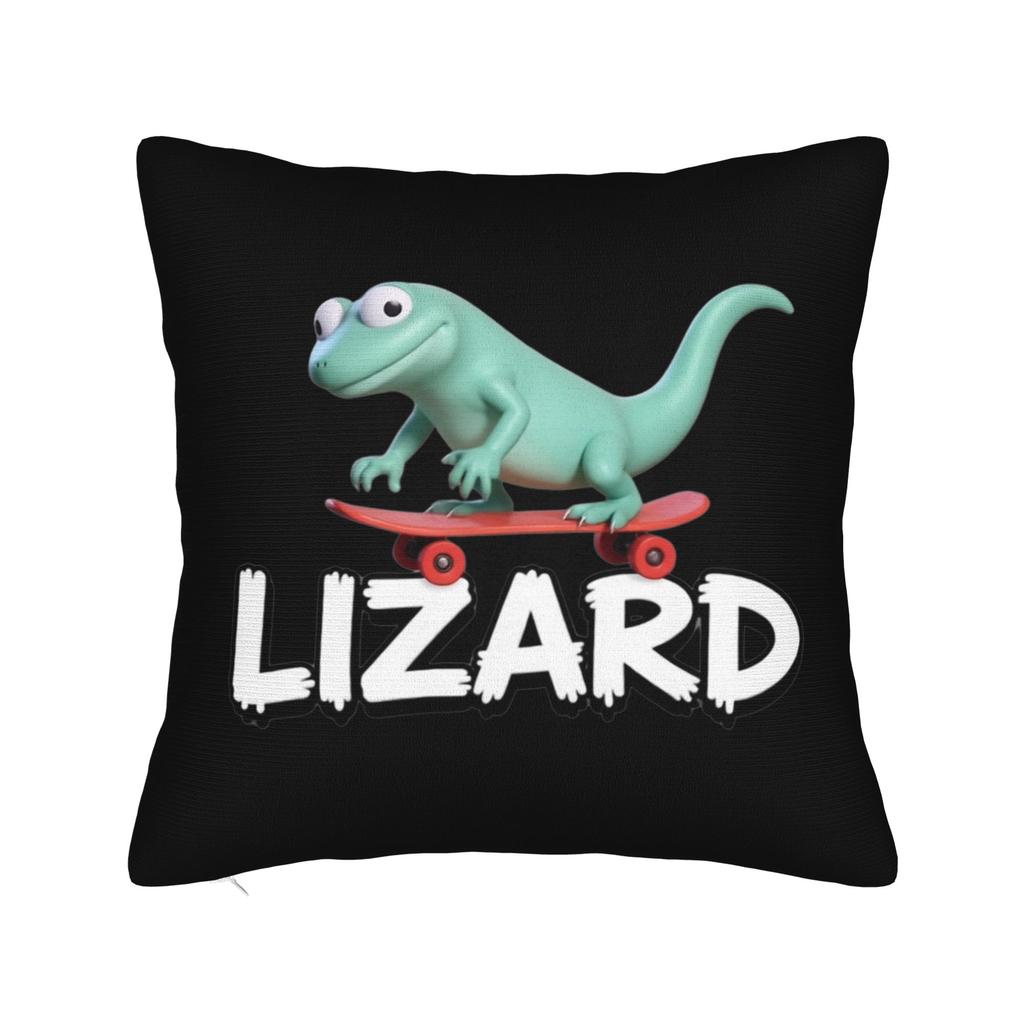 Retro Cartoon Tom Lizard Hoppers Square Pillow Case Cushion Cover Awesome Polyester Decorative Pillowcase for Home x