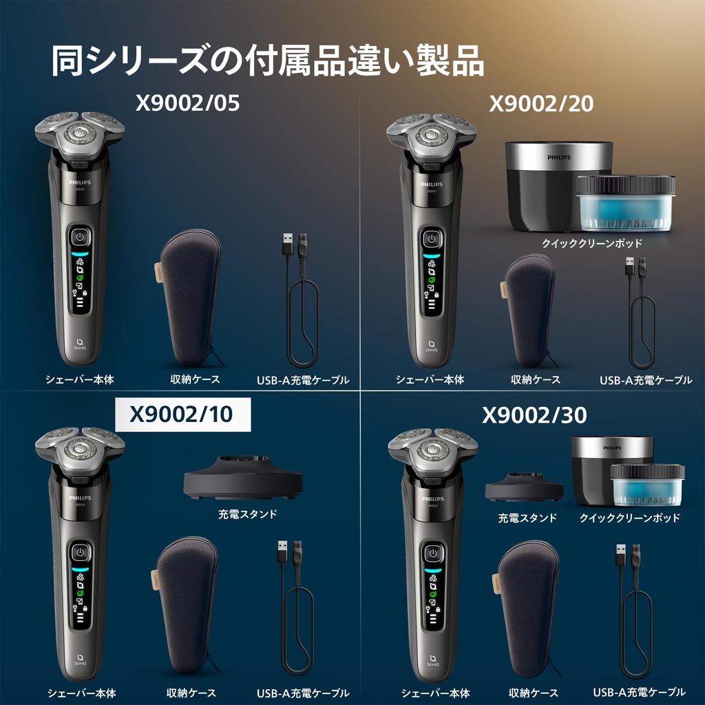 Электробритва Philips серии i9000, флагманская модель с 72 лезвиями (X9002/10)