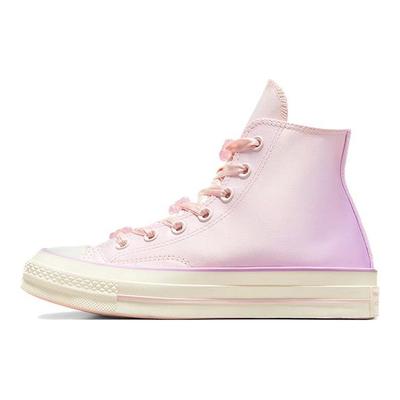 Chuck 70 Нескользящие Прочные Высокие Кеды Женские Кроссовки Розовые A09109C