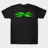 Мужская черная футболка с принтом Degeneration X Dx Wwf Wwe Эпоха Attitude Профессиональный рестлинг Печать на трансферной бумаге без вырезания Хлопковая футболка