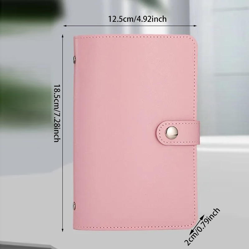 Блокнот для хранения наличных большой вместимости, многоразовый, для путешествий, для бюджета, органайзер-планировщик, книга для сберегательных челленджей, высокое качество