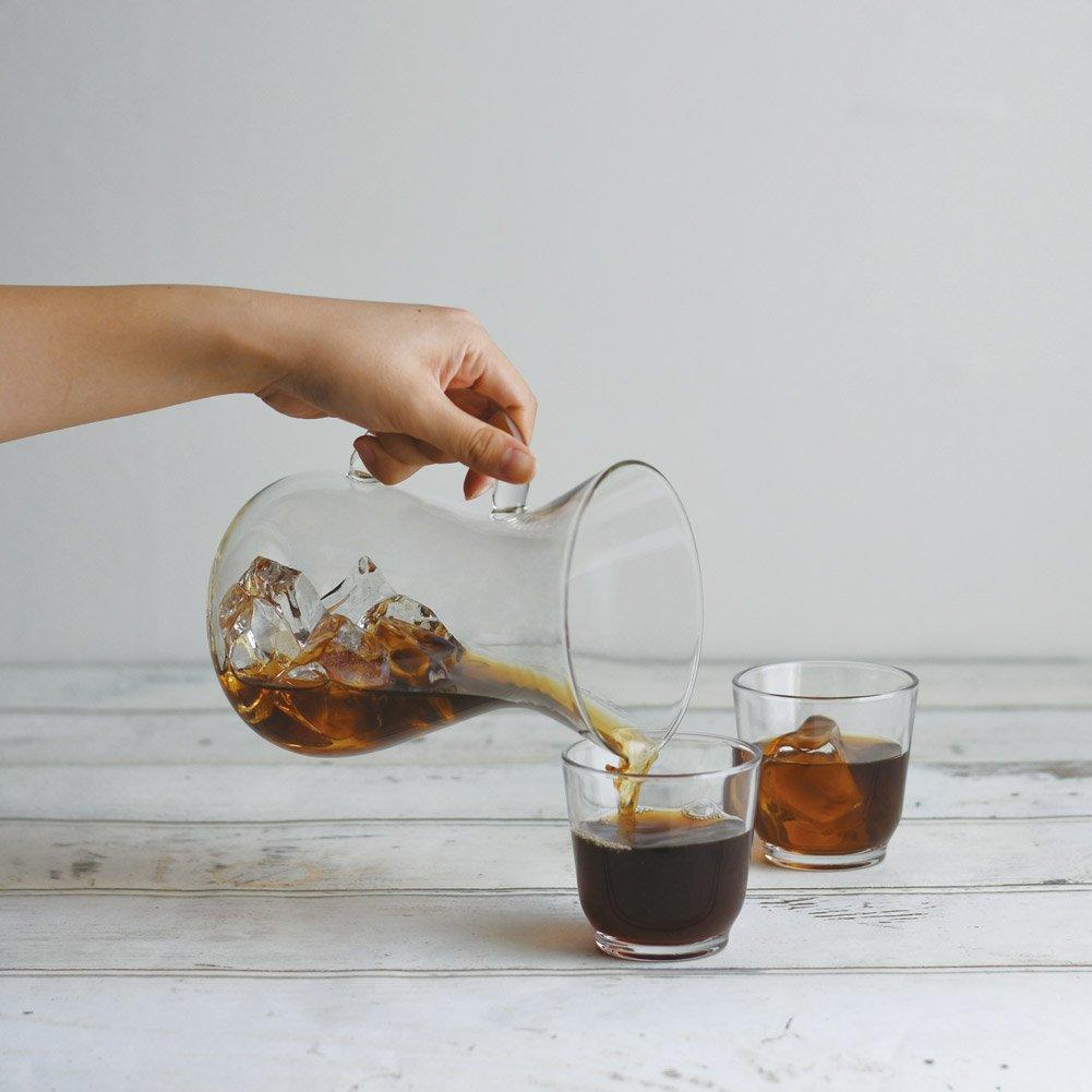 Кофейный графин KINTO SCS, вместимость 2 чашки, градуированная шкала, термостойкое стекло, можно использовать в микроволновой печи и мыть в посудомоечной машине, подарок, 27666