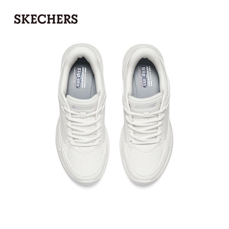 Skechers Женские спортивные кроссовки на платформе без шнуровки