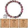 JYL TS Bracelet Grandma Gift  Beaded Transmits Warmth & Protective Energy