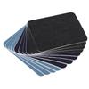 12pcs Square Shape Iron-on Patches Premium Quality Fabric Repair Patches  For Clothing