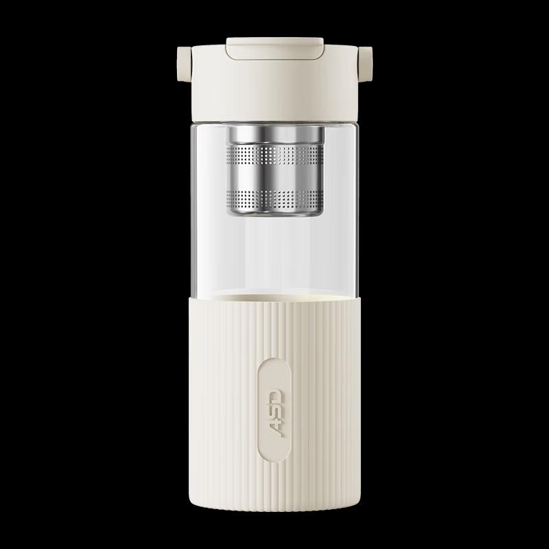 ASD Portable High Borosilicate Glass Magnetic Infuser Tea Cup